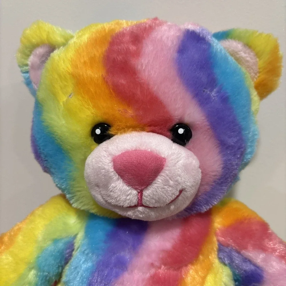 Build-A-Bear 2012 Enchanted Garden Rainbow Hugs Teddy Bear Pastel 16